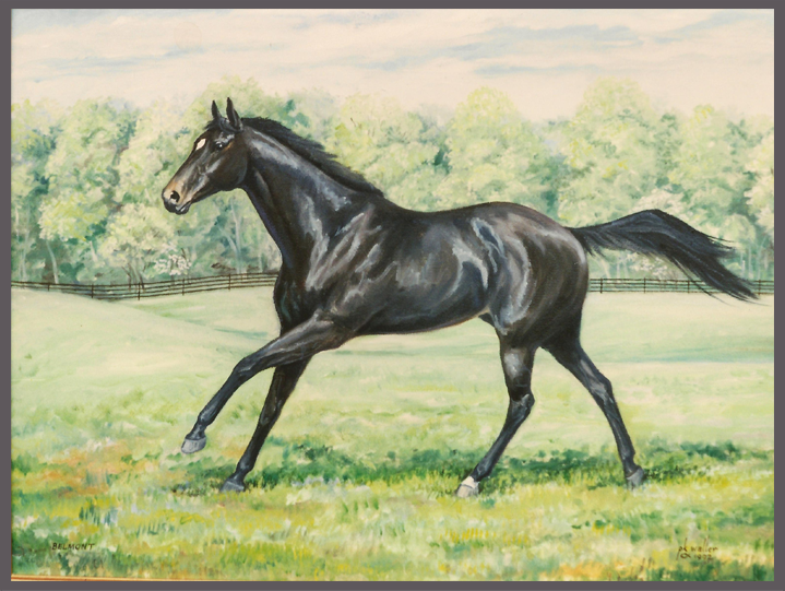 running horse